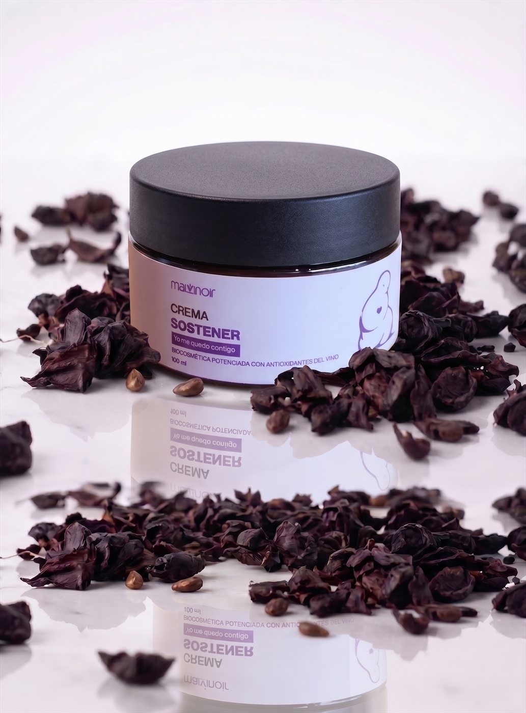 Crema Facial Hidratante Malvinoir Sostener