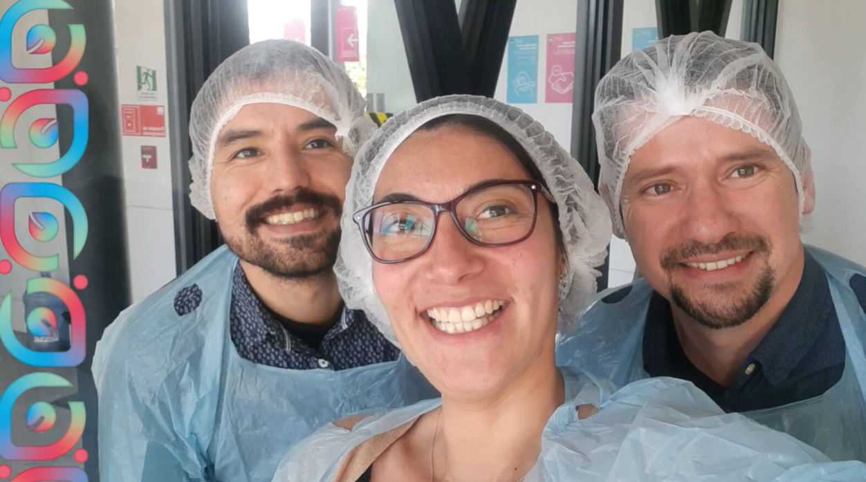 Equipo Fundador de Malvinoir y ABCYCLE en planta de desarrollo biotecnológico